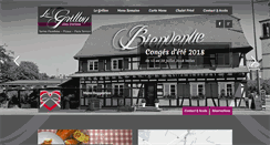 Desktop Screenshot of legrillon-restaurant.com